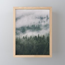Holding the Fog Framed Mini Art Print