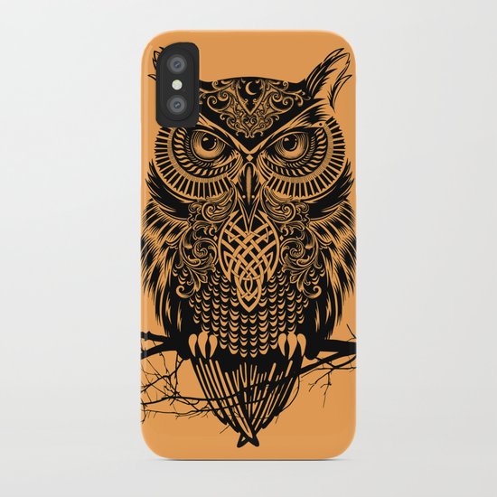 Warrior Owl 2 iPhone Case
