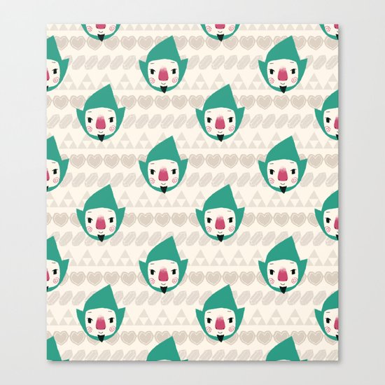 Tingle pattern Canvas Print