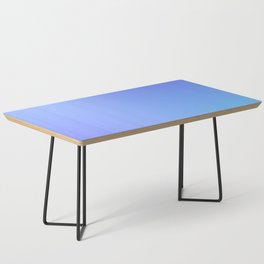 64 Blue Gradient 220506 Aura Ombre Valourine Digital Minimalist Art Coffee Table