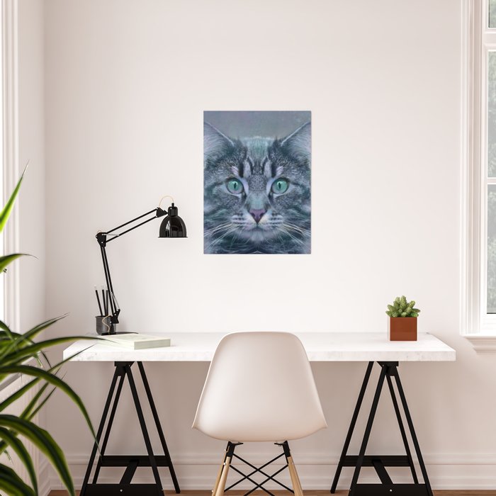 I M Just A Cat Poster By Catyarte Society6
