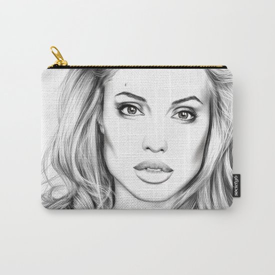 Angelina Jolie fanart Carry-All Pouch