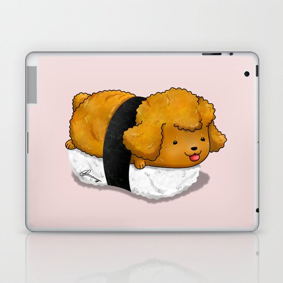 Poodle Nigiri Laptop & iPad Skin