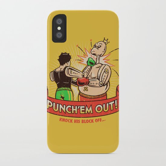 Punch'em Out iPhone Case