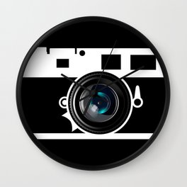 Camera Lens Wall Clock