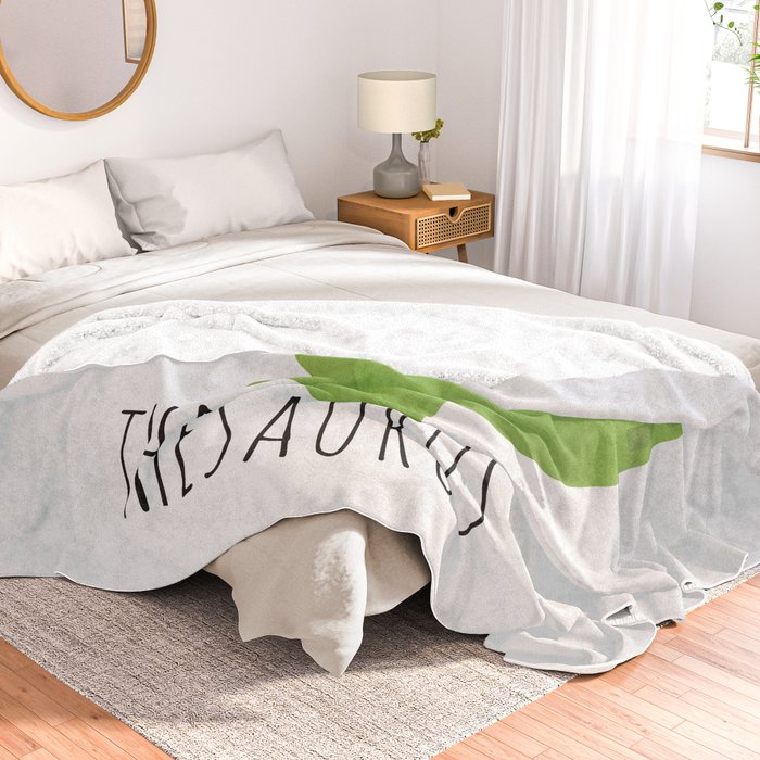 Thesaurus Throw Blanket By Avenger Society6