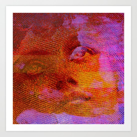 Dream about child Art Print