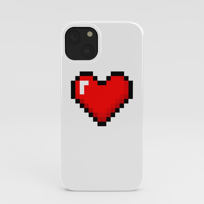 8-Bit Heart iPhone Case