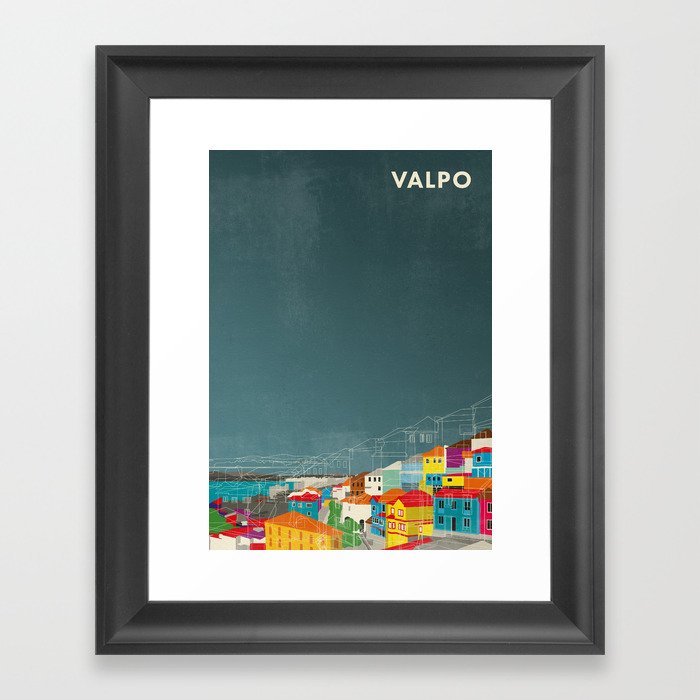 Valpo 03 Framed Art Print