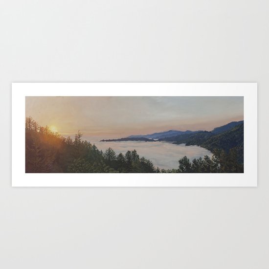 Shelter Cove Art Print