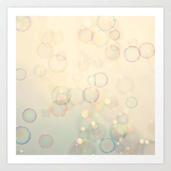 Bubbles Art Print