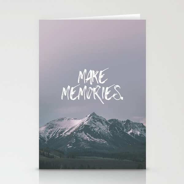 Make Memories Stationery Cards