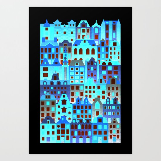 Amsterdam Art Print