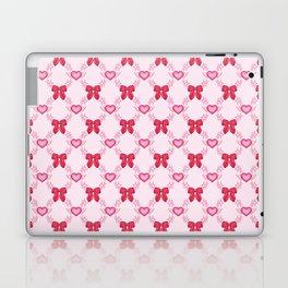 Flying Hearts and Bows Laptop & iPad Skin