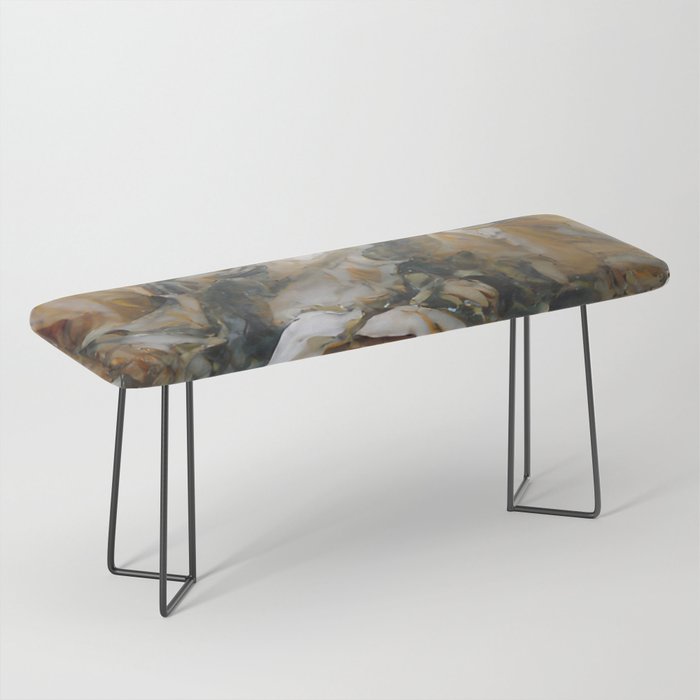 Marble Pattern Bench