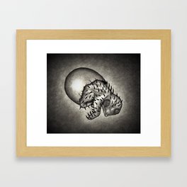 Monster Chick Framed Art Print