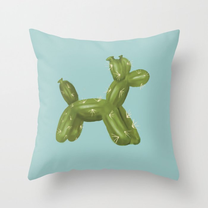 Cactus lover Throw Pillow