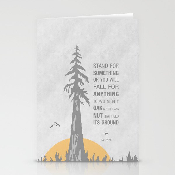 Stand Tall & High Stationery Cards
