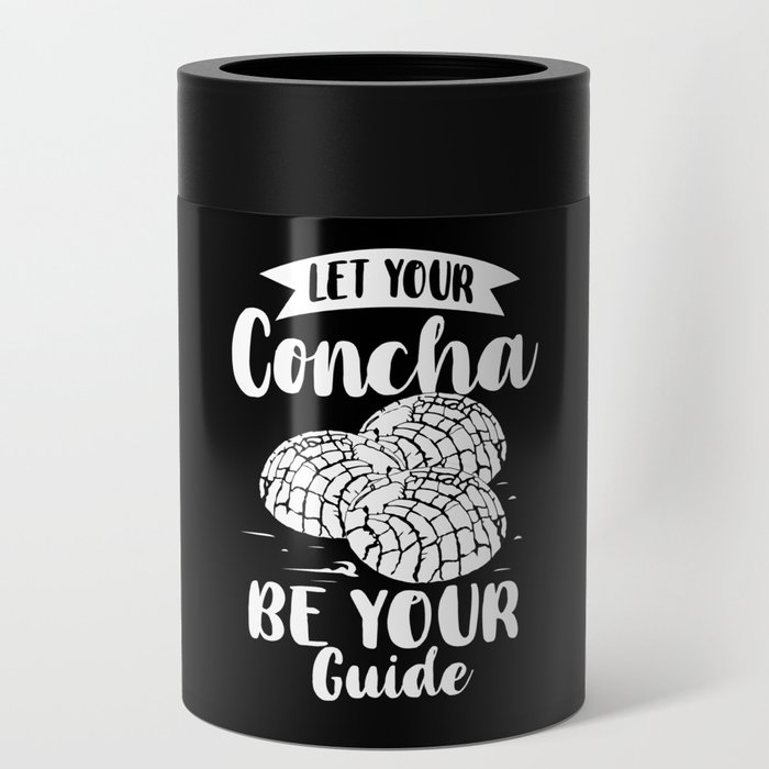 Pan Dulce Concha Mexican Bread Can Cooler