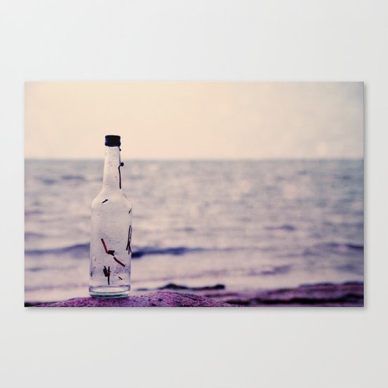 write me please.. Canvas Print