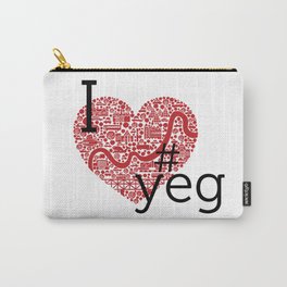 I Heart #YEG Carry-All Pouch