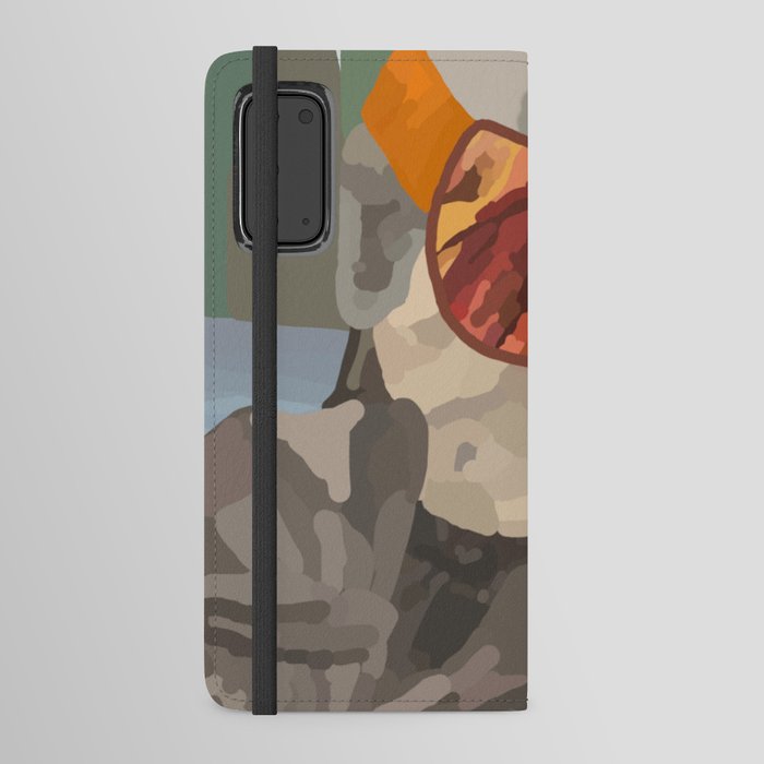 The Skier Android Wallet Case