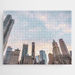 Sunset in New York City | Travel Photography | NYC Jigsaw Puzzle