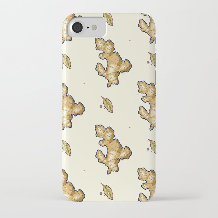 ginger root power iPhone Case