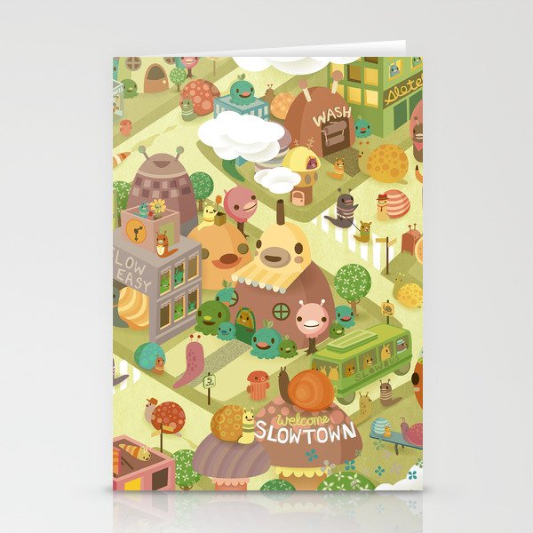 Slowtown Stationery Cards