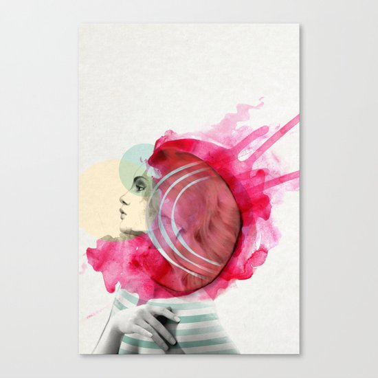 Bright Pink Canvas Print