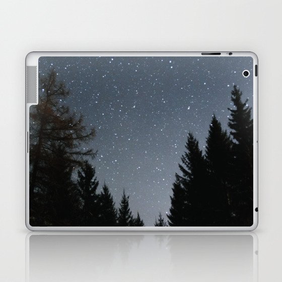 Night Sky in the Woods | Nautre and Landscape Photography Laptop & iPad Skin