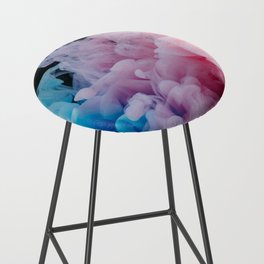 Rainbow Smoke  Bar Stool