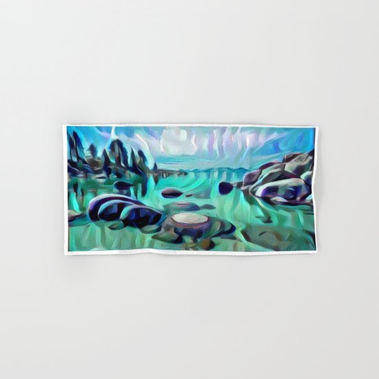 Sand Harbor Hand & Bath Towel