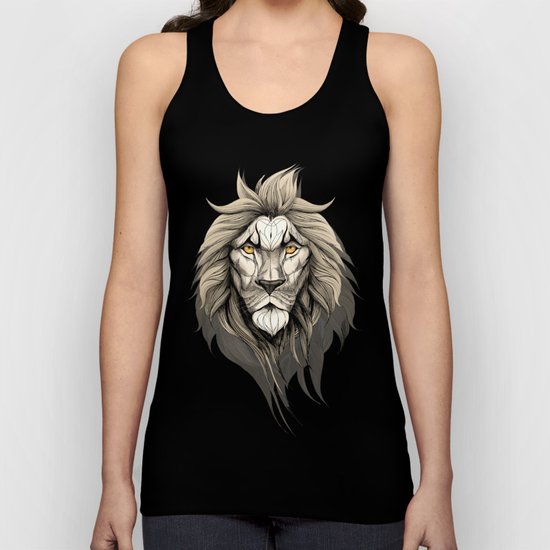 The Lion Unisex Tank Top