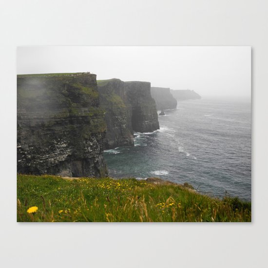 The cliffs Canvas Print