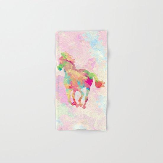 Abstract horse Hand & Bath Towel