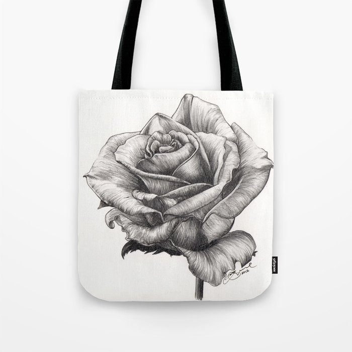 Marilyn Monroe tea Rose Tote Bag