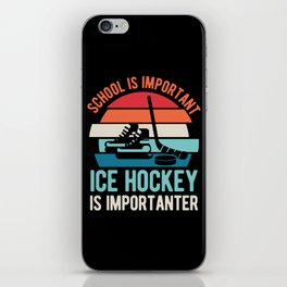 Funny Ice Hockey iPhone Skin
