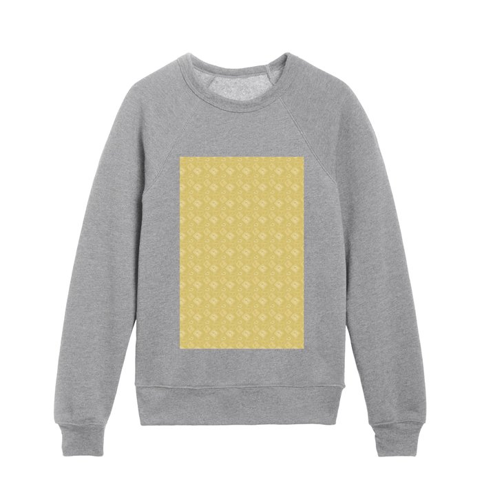 children's pattern-pantone color-solid color- Kids Crewneck