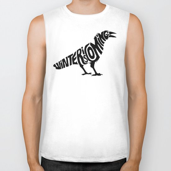 The three-eyed crow Biker Tank