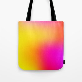 Neon Yellow and Pink Tote Bag