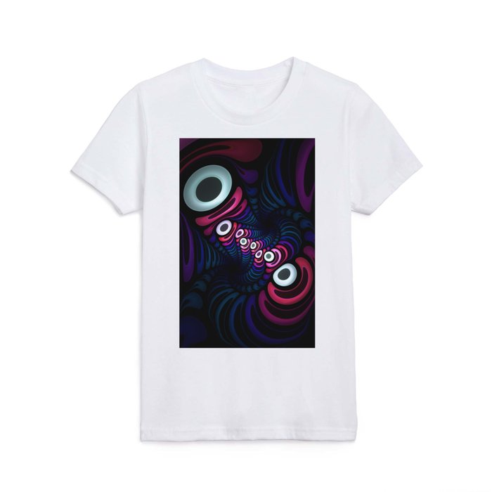 Octo Pie. Abstract Digital Art Kids T Shirt