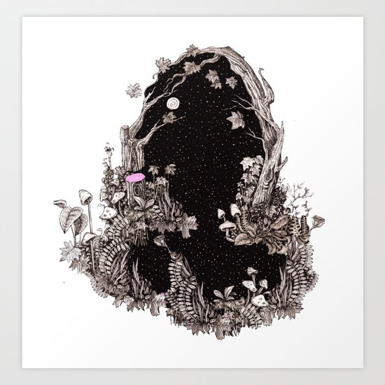 Dark SIde Art Print