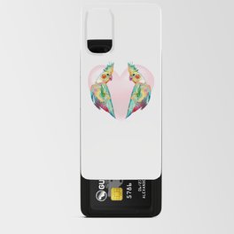 Cockatiel Love - Colorful Tropical Bird Art Android Card Case