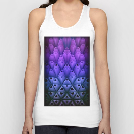 Neon Cones Unisex Tank Top