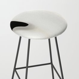 White sculpture 01 Bar Stool