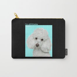 Im aDOGable Poodle Carry-All Pouch