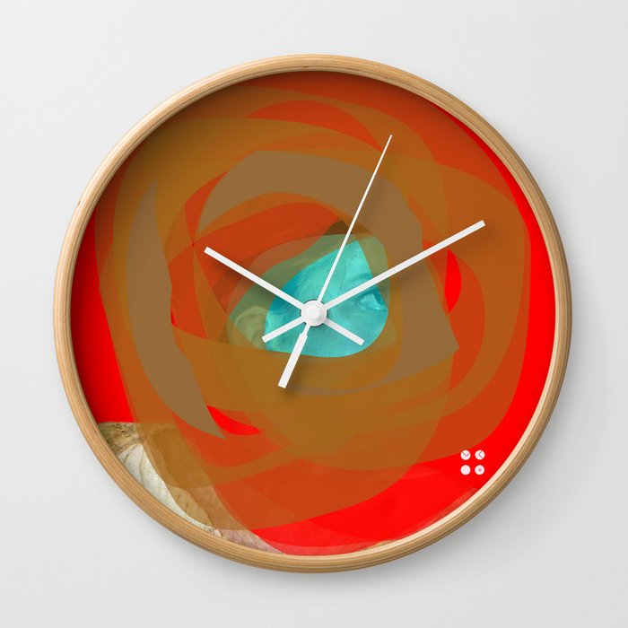 Delacroix Masked Wall Clock