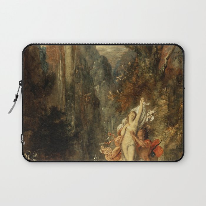 Love in the forest vintage painting by Gustave Moreau Laptop Sleeve