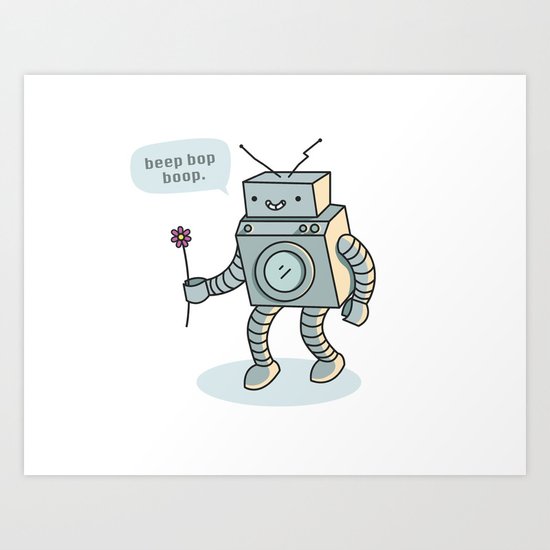 Cornelius Learns to Love Art Print